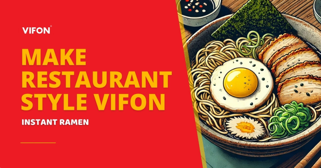 Vifon Instant Ramen advertisement