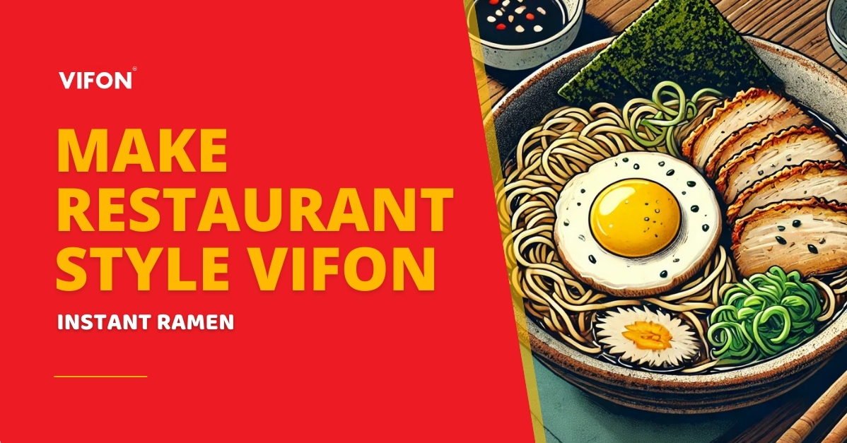 Vifon Instant Ramen advertisement