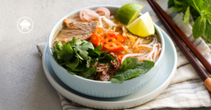 Beef Pho Instant Noodles: A VIFON Classic (bowl of pho)