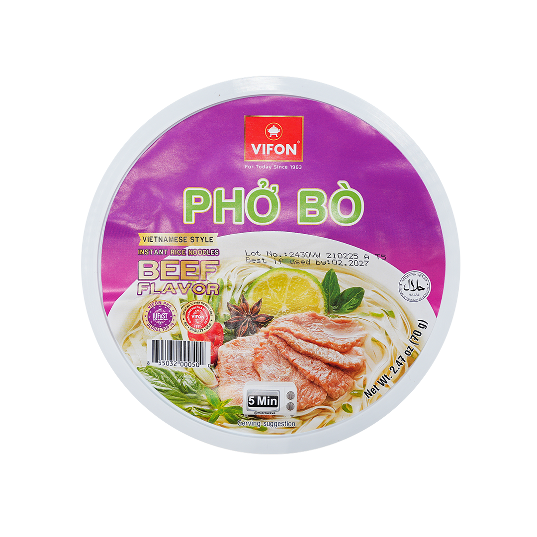 Vifon Rice Noodles Pho Bo Beef Vifon Rice Noodles Pho Bo Beef
